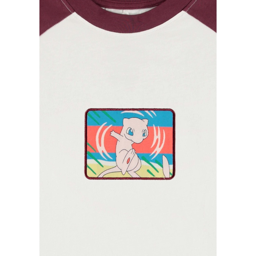 Pokémon - Mew Raglan TShirt - Gebrochenes Weiß